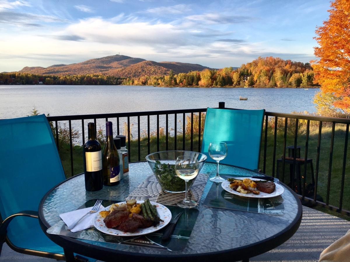 Chalet Riverain Crds Tremblant Lac Superieur Luaran gambar