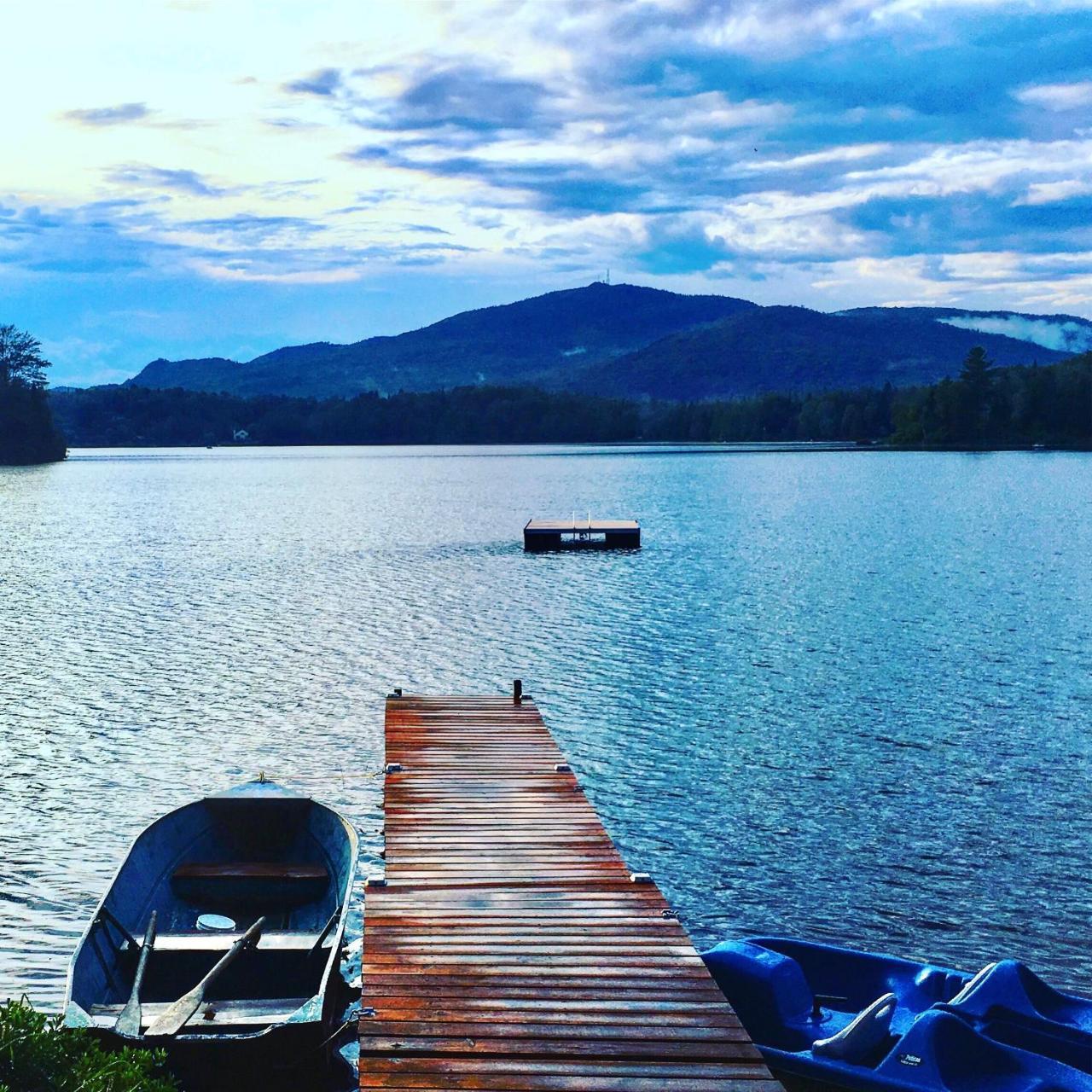 Chalet Riverain Crds Tremblant Lac Superieur Luaran gambar